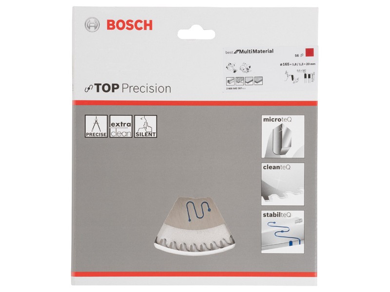 List krožne žage Bosch Top Precision Best for Multi Material, 2608642387